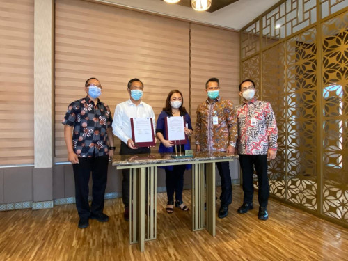 PENANDATANGANAN NOTA KESEPAHAMAN ASPARINDO - BANK PEMBANGUNAN DAERAH JAWA BARAT DAN BANTEN