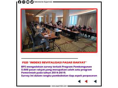 FGD BPS Indeks Revitalisasi Pasar Rakyat