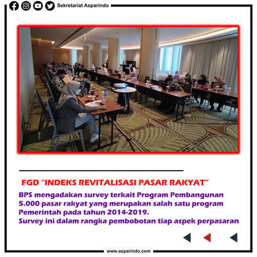 FGD BPS Indeks Revitalisasi Pasar Rakyat