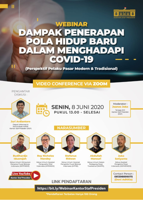 WEBINAR DAMPAK PENERAPAN POLA HIDUP BARU DALAM MENGHADAPI COVID-19