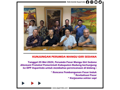 KUNJUNGAN PERUMDA PASAR MANGU GIRI SEDANA