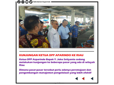 Kunjungan Ketua Umum Asparindo ke Riau
