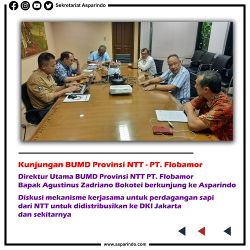 RAPAT KOORDINASI PENJAJAKAN KERJASAMA BUMD PROVINSI NTT “PT. FLOBAMOR”