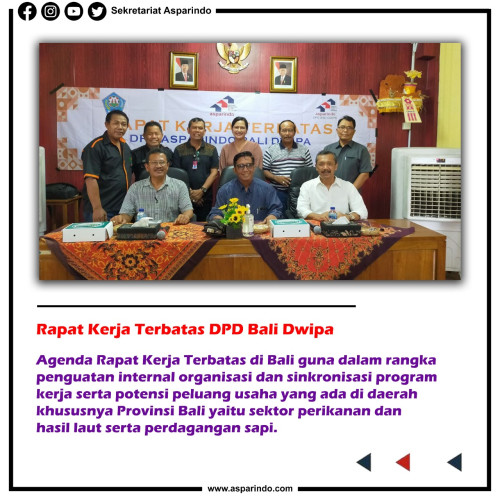 RAPAT KERJA TERBATAS DPD BALI DWIPA