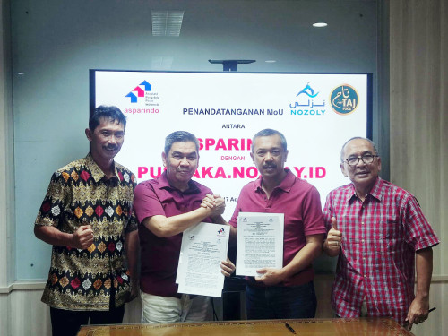 KERJASAMA ASPARINDO DENGAN NOZOLY
