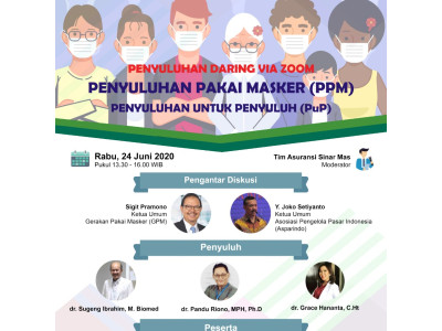 GERAKAN PAKAI MASKER (GPM) PENYULUHAN UNTUK PENYULUH (PuP)