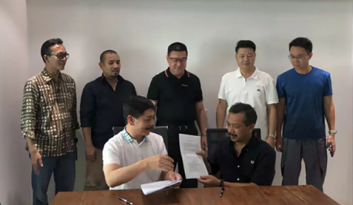 Penandatanganan MoU Asosiasi Pengelola Pasar Idonesia (ASPARINDO) dengan Shenzhen Zhongzhou Nonggang Aquatic Co., Ltd