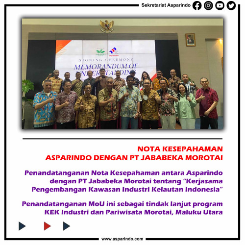 NOTA KESEPAHAMAN ANTARA ASPARINDO DENGAN PT. JABABEKA MOROTAI