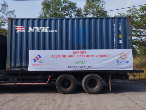 ASPARINDO EXPORT PALM OIL MILL EFFLUENT (POME) KE JEBEL ALI DUBAI, UAE